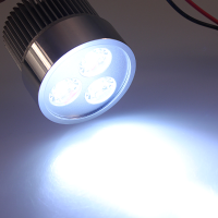 12V 15w Car Motorcycle Cree Led Day Spotlight Sliver