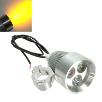 12V 15w Motorcycle Car Bicycles Cree Led Day Spotlight Yellow Light