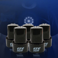 12V 2000ma Rechargeable Lithium Battery For Electric Drill Screwdriver