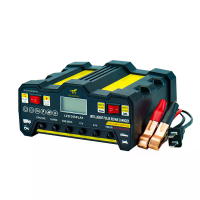 12V 24V 220W 6A intelligent repair battery charger automatische herkenning pulssherstel LCD weergave