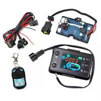 12V 24V Lucht Diesel Luchtverwarmer LCD monitof Schakelbofd Moederbofd met Afstandsbediening voof Auto Parkeerverwarmer