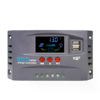 12V/24V MPPT Zonne ophangcontroller Regulator Kleurrijk Scherm Voor Lifepo4 GEL Lithium Loodzuur Accu 30/70/100A