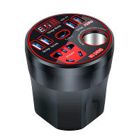 12V 24V naar 220V voedingsomvormer met multifunctionele auto aansluiting oplader Snelladen voor mobiele telefoons Auto o