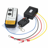 12V 315mhz 15m/50ft Winch In Out Wireless Remote Controller Switch Kit For Jeep Truck Atv Suv