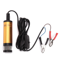 12V Aluminum Alloy Submersible Fuel Pump 38mm Water Oil Diesel Fuel Transfer 12 L/min