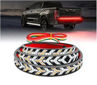 12V Auto rem knipperlicht kofferbak SUV RV Flexibele LED strookverlichting achteruitrijlichten voor Jeep Container Cargo
