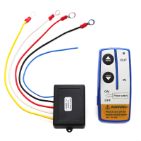 12V Electric Winch Wireless Remote Control System Switch For Truck Jeep Atv Suv