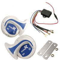 12V Electronic Digital Vehicle Off Road Siren Loud Horn 18 Sounds