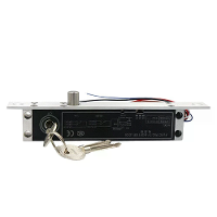 12V Elektrische Draaikogel Slot Fail Secure Magnetische Doodschoot Deurslot met Tijdvertraging Sleutelcilinder voor Toeg