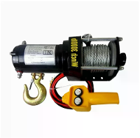 12V elektrische lier 3000lbs 1361KG offroadvoertuig zelfherstel zware motor compacte ontwerp afstandsbediening 5mm staal