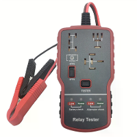 12V LED Auto Accu  en Relais Tester Snelle Diagnose Tool voor Automobiele Elektrische Problemen Ondersteunt 4/5 Pin Rela