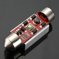 12V Led Canbus License Number Detected Xenon White Light Bulbs Festoon