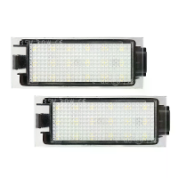 12V LED Kentekenplaatverlichting Wit Voor Renault Twingo Clio Megane Lagane