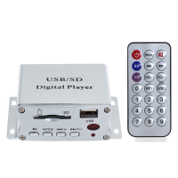 12V Mini Reader Module Mp3 Music Player With Remote Control