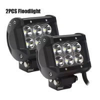 12W/26W/48W LED Lichtbalk Spotlight/Floodlight Werklicht Aangepaste Autodaklichten voor Motorfietsen Auto Pickup ATV UTV