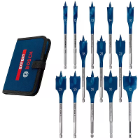 13 Delige Bosch Expert Serie Houtboor Set 152 mm Lange Platte Freesontwerp Zelfsnijdende Snel Hexaansluiting voor Impact