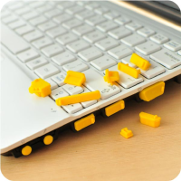 13 Pcs Universal Silicone Anti Dust Plug For Laptop