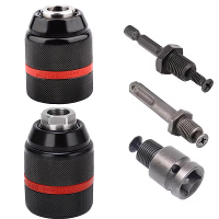 13Mm Draadloze metalen boorhouder, Hex opname/SDS/Square Quick Grip adapter, Houder voor boor , schroevendraaier , tappo