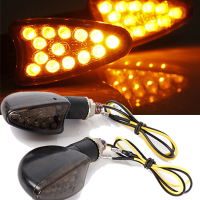 14 Led Motorcycle Motorbike Turn Signal Indicators Light Lamp E11