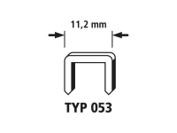 Wolfcraft 7031000 Nieten met brede rug Type 53 1400 stuk(s) Afm. (L x b x h) 8 x 11.2 X 8 mm