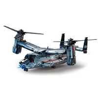 1480PCS YM830S Vis Arend Jachtvliegtuig / 1389PCS WZ 20 Aanvalhelikopter Groot Vrachtvliegtuig Model Bouwblokken Assembl