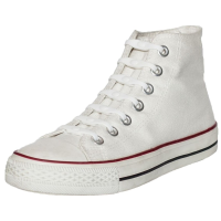 14X Shoeps elastische veters wit/parel voor kinderen/volwassenen