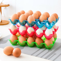 15 Grid Egg Storage Box Refrigerator Anti Broken Egg Box Kitchen Storage