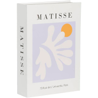 15% Korting   Leen Bakker   Opbergboek Matisse   Lila   5x23x16 Cm   Papier   Paars