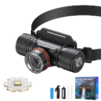 1500LM 40M Onderwater Heldere Duik Hoofdlamp met 18650 Batterij IPX8 Waterdichte LED Hoog Vermogen Hoofdlamp Duiken Hoof
