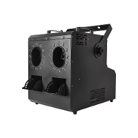 1500W Twee Gaten LED Rook Bellen Machine DMX Controle DJ Disco Mist Bellen Machine voor Bruiloft Feest Dans Halloween Fe