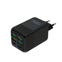 150W 6 poorts 4USB+2PD multi poort 5V 2.4A snellader wandoplader adapter EU stekker voor iPhone 13 14 14Pro voor Redmi K