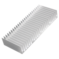 150X60x25mm Aluminum Heat Sink For Electronics Computer Electric Equipment