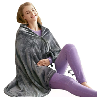 150X80cm USB Elektrische Deken Warm Kaap Coral Fleece Pluche 3 Snelheden Winter Verwarmer Verwarmingspad