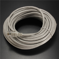 15M RJ45 CAT 5E Ethernet Network Cable Internet Lead LAN UTP Cord Patch Gray