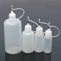 15Ml To 50ml Metal Blunt Needle Plastic Shisha E Cig Liquid Dropper Bottle