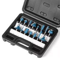 15PCS 1/4 Inch 6.35Mm Schacht Tungsten Carbid Hout Frees Bit Set Kantenfrees Frees Cutter voor Trimmen / CNC Machine Gra