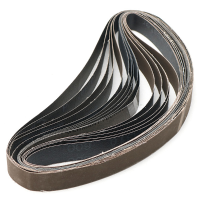 15Pcs 25x762mm Sanding Belts 600/800/1000 Grit Aluminum Oxide Sanding Belts