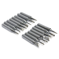 15Pcs 900m T Soldering Iron Tip Set Soldering Station Tool Kit For 936