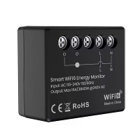 16A Tuya WiFi6 Slimme Energie Meter Power Monitor Elektriciteitsstatistieken APP Afstandsbediening Werkt met Alexa Googl