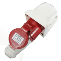 16Amp 4pin Plug Wall Mount Socket Waterproof Ip44