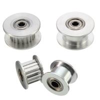 16T/20t Gt2 Aluminum Timing Pulley With/without Tooth For Diy 3d Printer