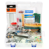 1780 Delige Elektronische Componenten Kit Ultieme Editie Voor UNOs R3 Breadboard Jumper Draden Weerstanden Condensatoren