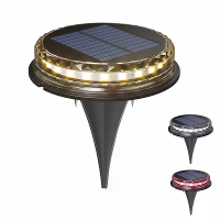 17LED Solarlamp Buiten Waterdicht Zonne energie Tuinlampen Ondergrondse Lichtdetectie Landschapsverlichting voor Gazon P