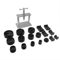 18 Delige professionele horloge persset horlogekast sluitgereedschap en fittingstempels horloge reparatietool die set vo
