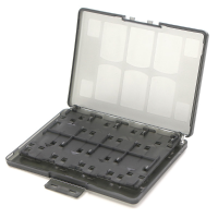 18 In 1 Black Game Memory Card Holder Case Storage Box For Sony Ps Vita Psv