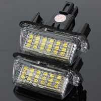 18 Leds License Number Plate Car Lights Lamp For Toyota Camry Yaris