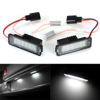 18 Smd Led License Number Plate Light For Vw Golf Mk4 Mk5 Passat Polo