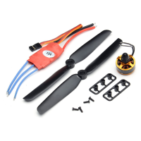 1806 2400Kv Brushless Motor Simonk 12a 2 3s Esc 6030 Propeller