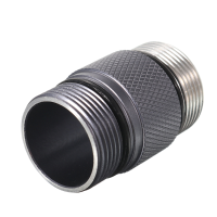 18350 Battery Body Tube For Convoy S2+ Gray Led Flashight