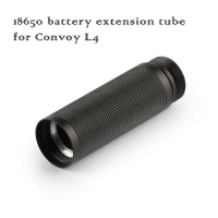 18650 Battery Extension Tube For Convoy L4 Led Flashlight